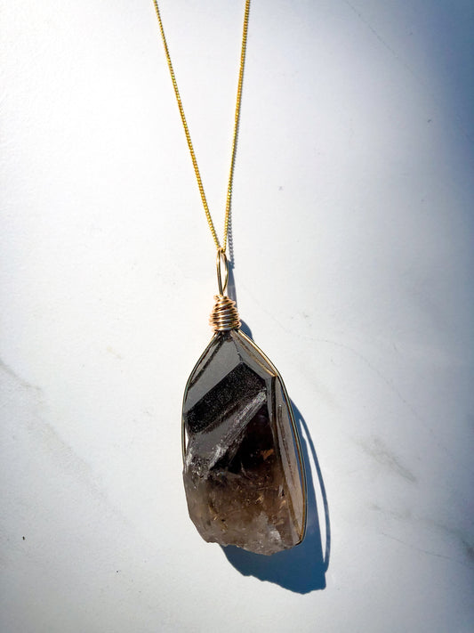 Smoky Quartz Necklace